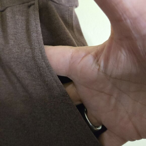 Vuori Performance Jogger Java Heather Dreamknit Super Soft Pockets Size L - Picture 9 of 10